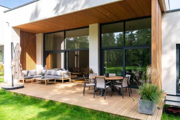 Aménagement terrasse Vallée de L'ondaine par AS BESOIN