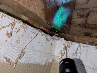 Recherche de fuites simple / visuelle