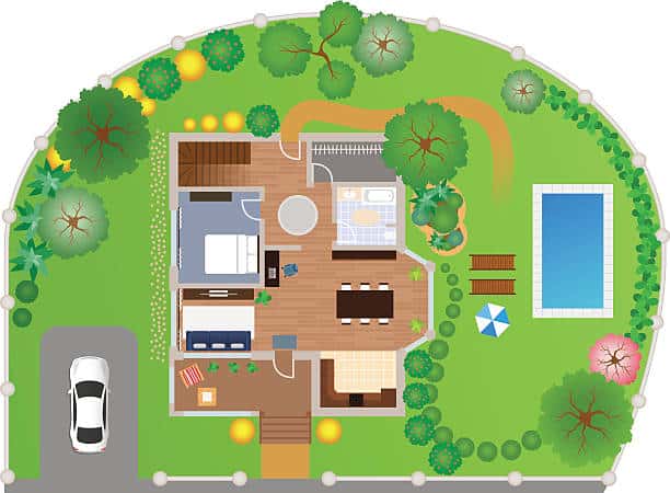 Terrasses, allées, et accès sécurisés