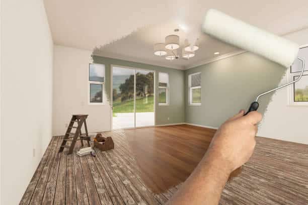 rénovation complète de peinture intérieure