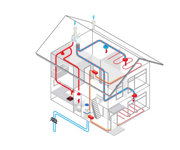 Prolongement des réseaux d'eau pour alimenter une salle de bain, une cuisine ou une buanderie dans une extension de maison