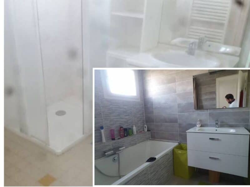 Rénovation et aménagement de salle de bain 🛁